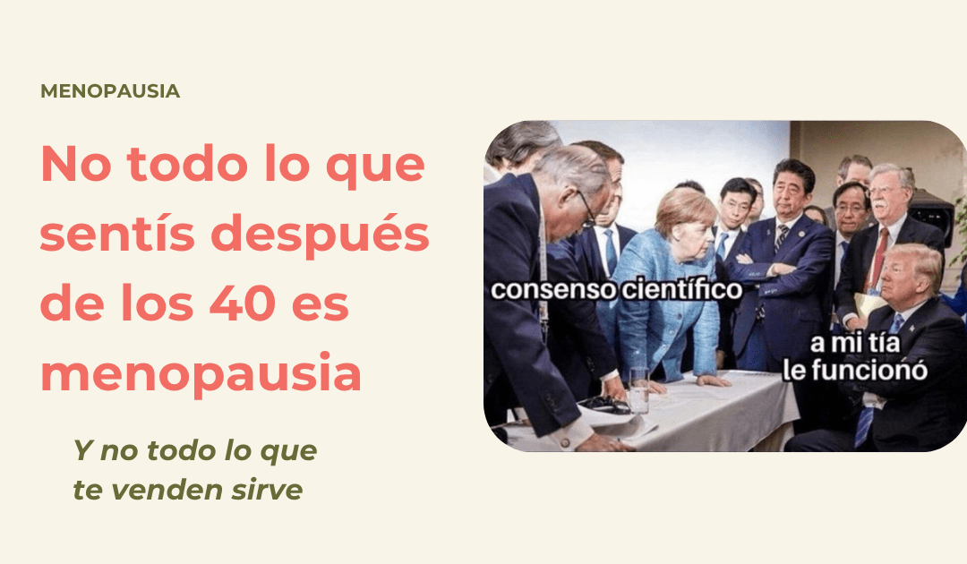 menopausia síntomas tratamiento marketing