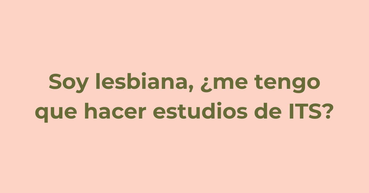 Soy lesbiana, ¿me tengo que hacer estudios de ITS? Salud sexual en Caballito, CABA