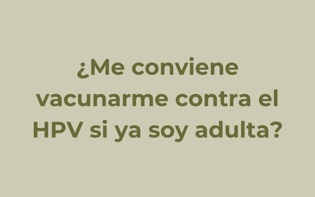 Vacuna contra el HPV en adultos