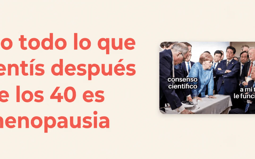 menopausia síntomas tratamiento marketing