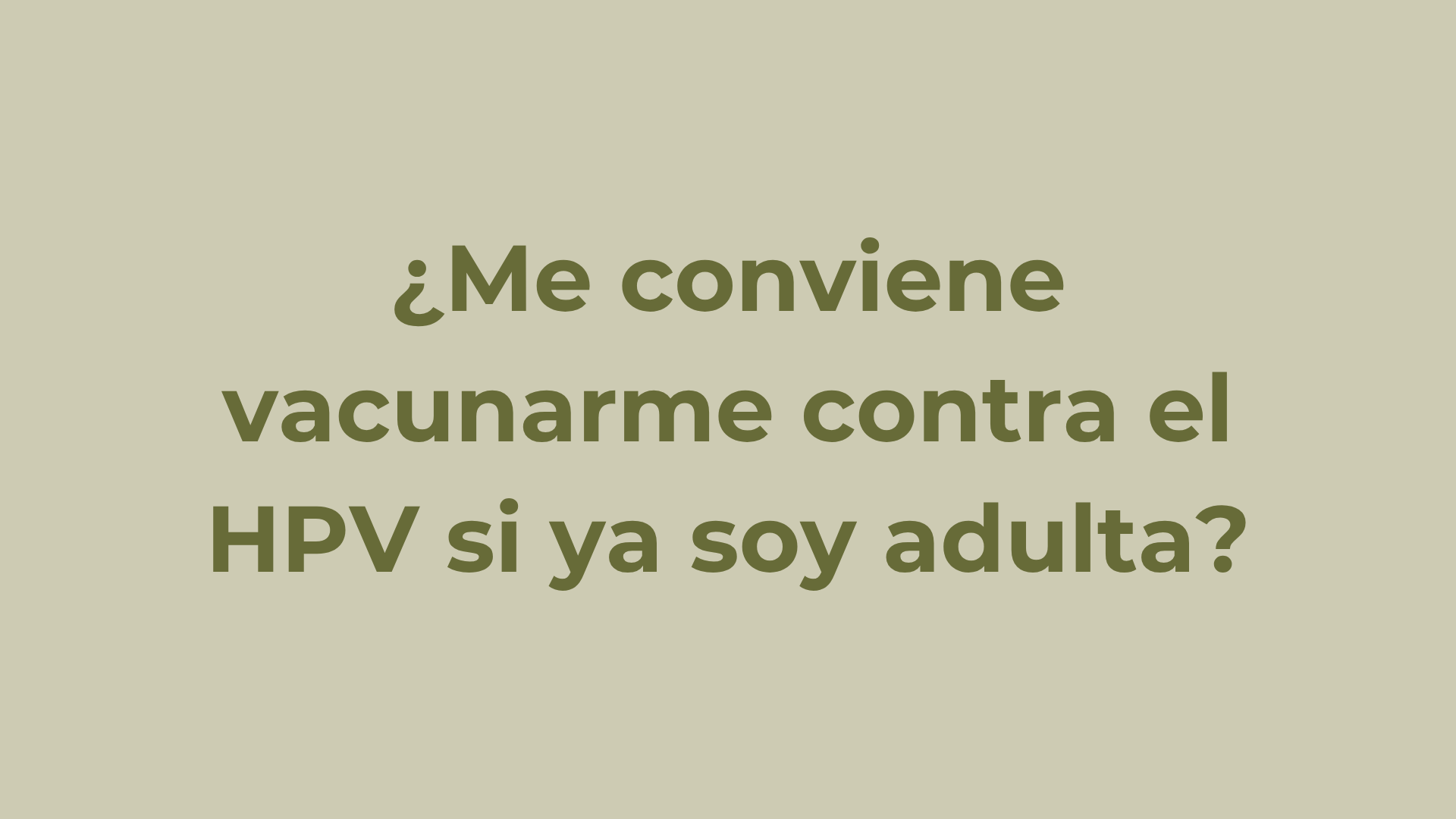 Vacuna contra el HPV en adultos